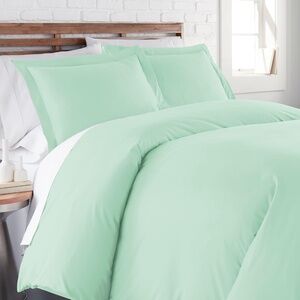 Southshore Fine Living, Inc. Oversized Queen Duvet Cover Set – Easy-Care Queen/F